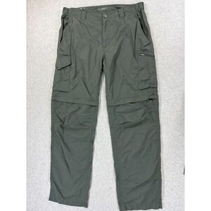 Columbia Omni Shade Sun Protection Convertible Pants (Men's 36x32) Green